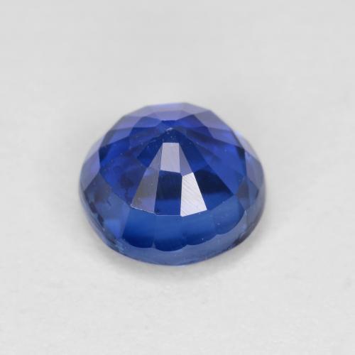 Kyanite Gemstone in 6 mm (calibrated) Size for Sale, Kyanite Stone in Dark Blue Color