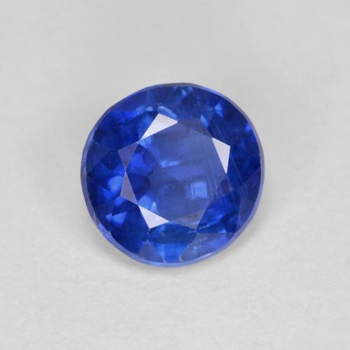 1.03 ct Blue Kyanite Stone, Natural Kyanite in Round Facet Shape for Sale