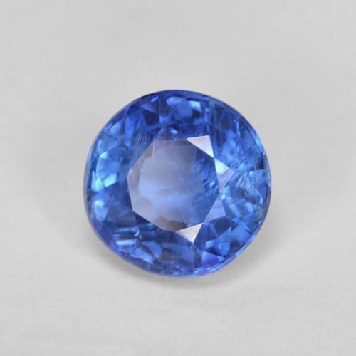 1.18 ct Blue Kyanite Stone, Natural Kyanite in Round Facet Shape for Sale