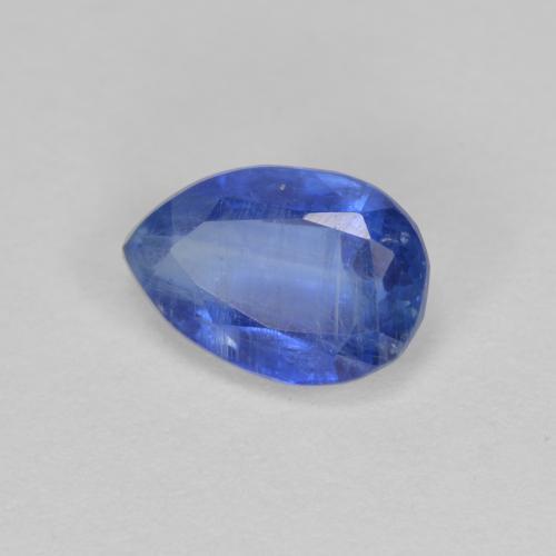 0.94 ct Blue Kyanite Stone, Natural Kyanite in Pear Facet Shape for Sale