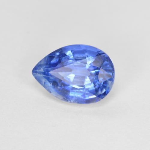 0.90 ct Blue Kyanite Stone, Natural Kyanite in Pear Facet Shape for Sale