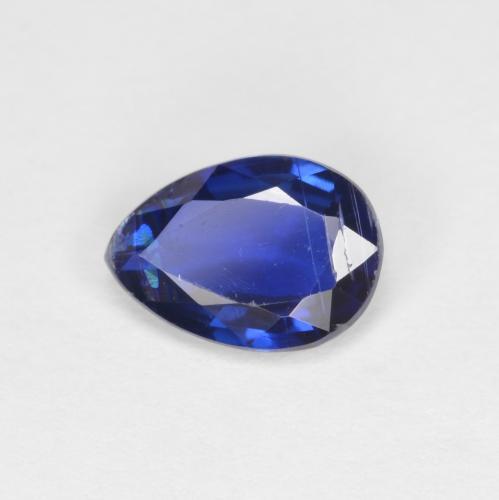 0.73 ct Blue Kyanite Stone, Natural Kyanite in Pear Facet Shape for Sale