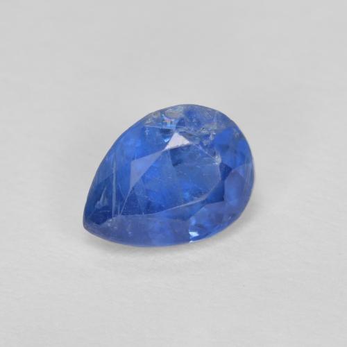0.96 ct Blue Kyanite Stone, Natural Kyanite in Pear Facet Shape for Sale