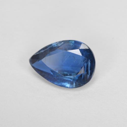 0.94 ct Blue Kyanite Stone, Natural Kyanite in Pear Facet Shape for Sale