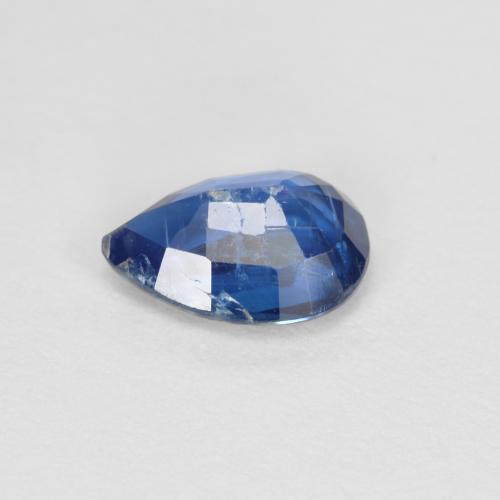 Kyanite Gemstone in 7.4 x 5.3 mm Size for Sale, Kyanite Stone in Navy Blue Color