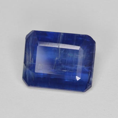 2.87 ct Blue Kyanite Stone, Natural Kyanite in Octagon Step Cut Shape for Sale
