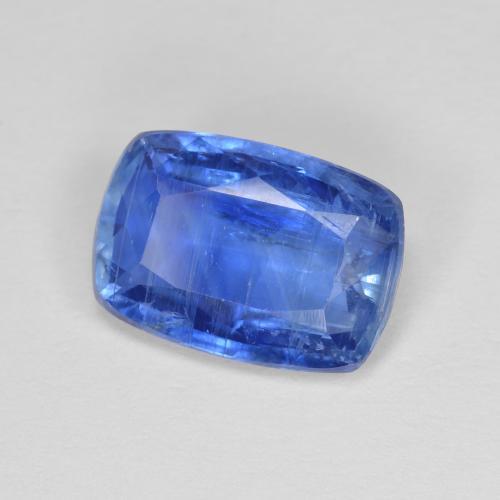 3.02 ct Blue Kyanite Stone, Natural Kyanite in Cushion-Cut Shape for Sale
