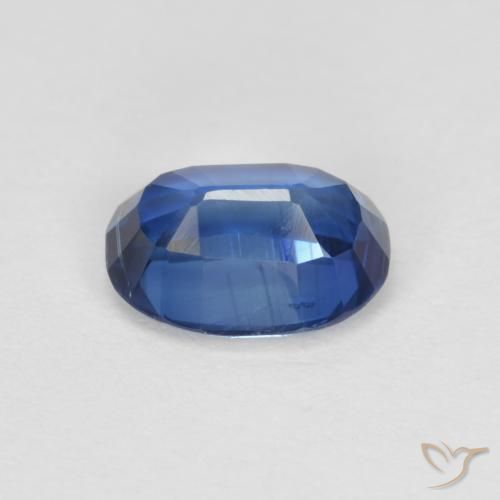 Kyanite Gemstone in 7 x 5 mm (calibrated) Size for Sale, Kyanite Stone in Navy Blue Color