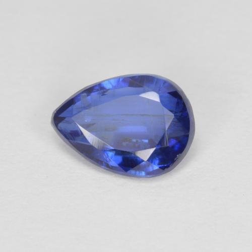 0.86 ct Blue Kyanite Stone, Natural Kyanite in Pear Facet Shape for Sale