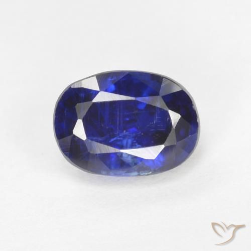 1.34ct Natural Royal Blue Kyanite, Oval, SI