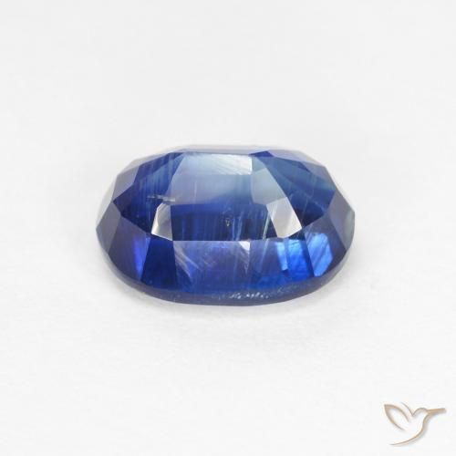 Kyanite Gemstone in 7 x 5 mm (calibrated) Size for Sale, Kyanite Stone in Deep Blue Color