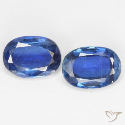 1.89ctw Natural Navy Blue Kyanite, Oval, SI