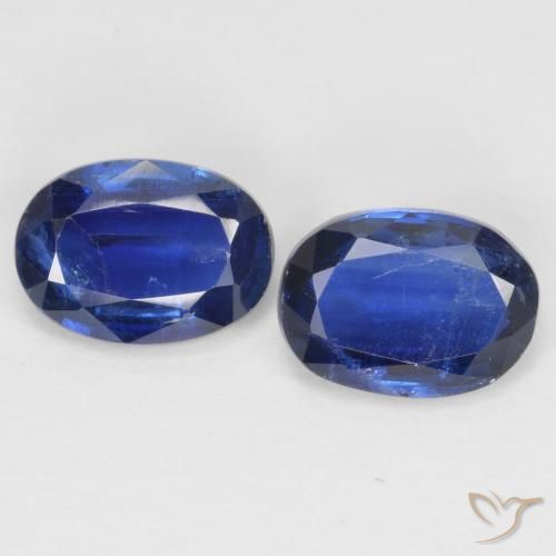 1.98ctw Natural Navy Blue Kyanite, Oval, SI