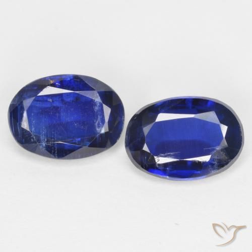 1.88ctw Natural Royal Blue Kyanite, Oval, SI