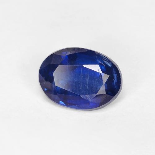 1.05 ct Blue Kyanite Stone, Natural Kyanite in Oval Facet Shape for Sale