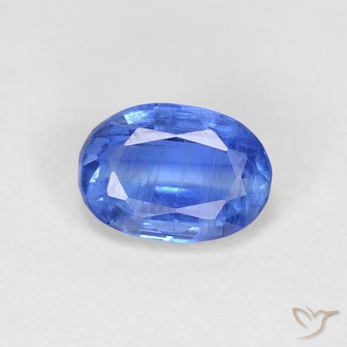 1.04ct Natural Light Blue Kyanite, Oval, VS