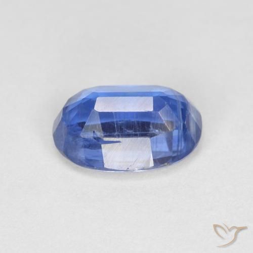 Kyanite Gemstone in 7 x 5 mm (calibrated) Size for Sale, Kyanite Stone in Navy Blue Color