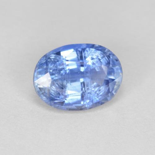 1.07 ct Blue Kyanite Stone, Natural Kyanite in Oval Facet Shape for Sale