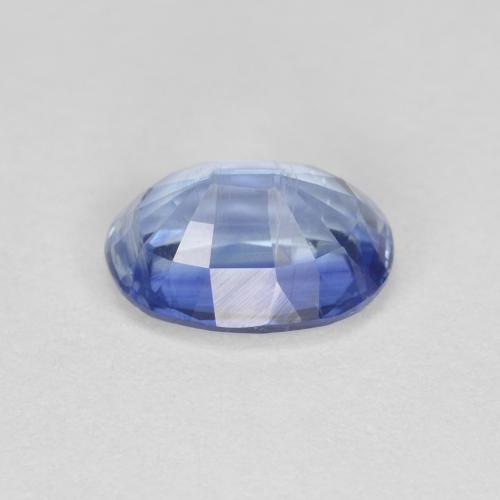 Kyanite Gemstone in 7 x 5.2 mm Size for Sale, Kyanite Stone in Light Navy Blue Color