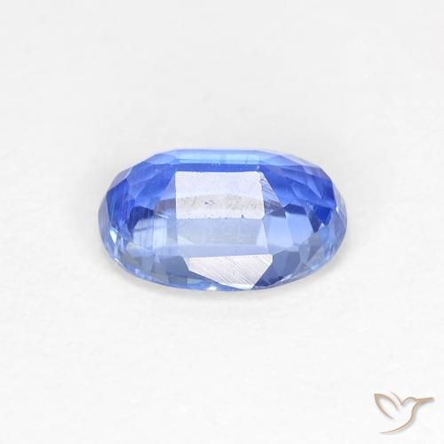 Kyanite Gemstone in 7 x 5 mm (calibrated) Size for Sale, Kyanite Stone in Deep Azure Blue Color
