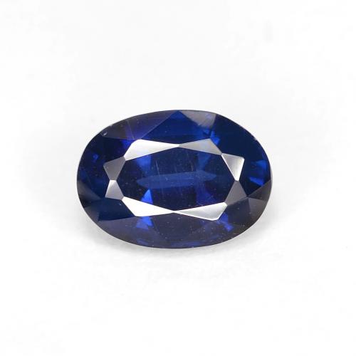1.12 ct Blue Kyanite Gemstone, Kyanite Gem in Oval Facet Shape for Sale.