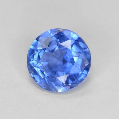 1.06 ct Blue Kyanite Stone, Natural Kyanite in Round Facet Shape for Sale