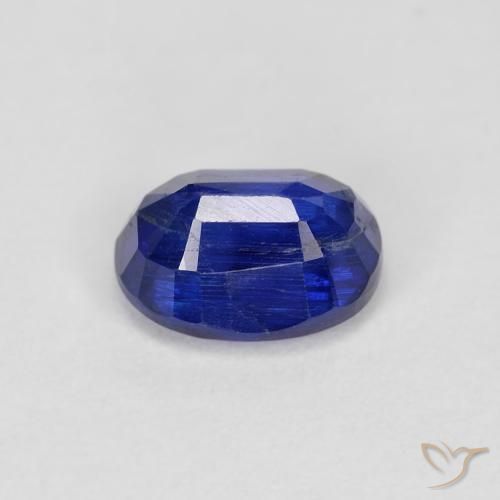 Kyanite Gemstone in 7 x 5 mm (calibrated) Size for Sale, Kyanite Stone in Deep Blue Color