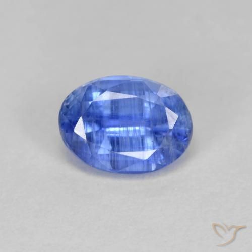 1.24ct Natural Baby Blue Kyanite, Oval, SI