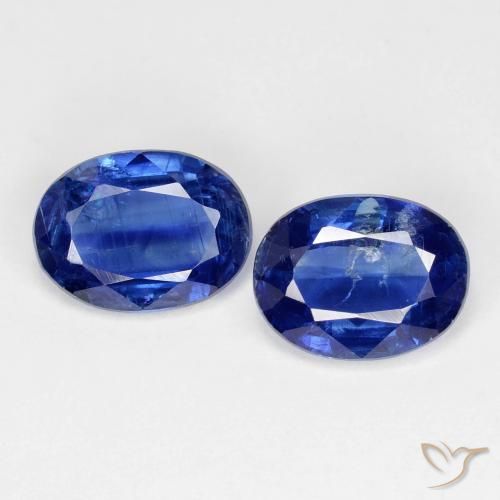 2.93 ct Blue Kyanite, 8.2 x 6.1 mm Oval Cut From Nepal, Photo A