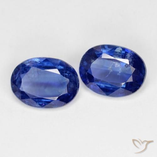 2.93 ctw Blue Kyanite Stones, Natural Kyanite in Oval Facet Shape for Sale