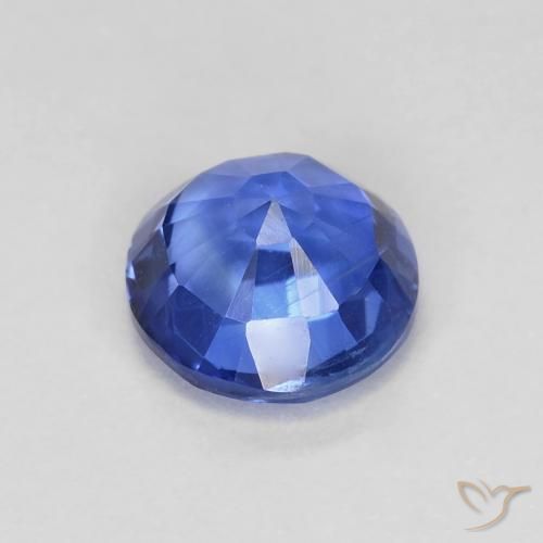 Kyanite Gemstone in 6 mm (calibrated) Size for Sale, Kyanite Stone in Deep Azure Blue Color