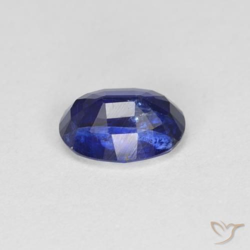 Kyanite Gemstone in 7 x 5 mm (calibrated) Size for Sale, Kyanite Stone in Dark Blue Color