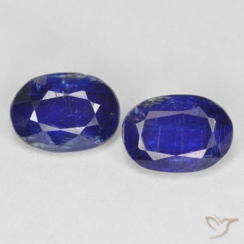 2.02 ct Blue Kyanite, 7.1 x 5 mm Oval Cut From Nepal, Photo A