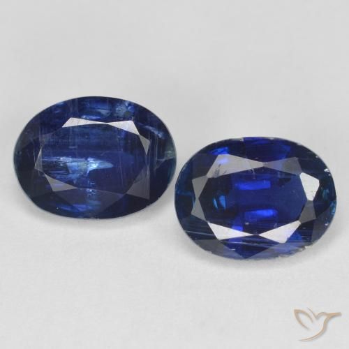 3.2 ct Blue Kyanite, 8.1 x 6.2 mm Oval Cut From Nepal, Photo A