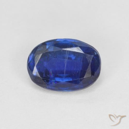 1.06ct Natural Navy Blue Kyanite, Oval, VS