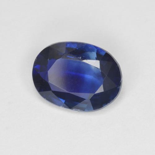 1.36 ct Blue Kyanite Stone, Natural Kyanite in Oval Facet Shape for Sale