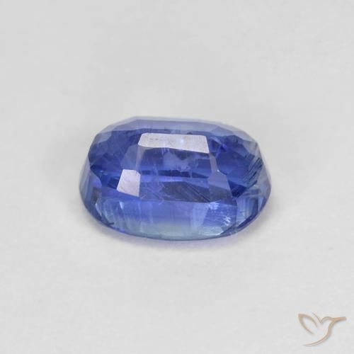 Kyanite Gemstone in 7.2 x 5.3 mm Size for Sale, Kyanite Stone in Deep Blue Color