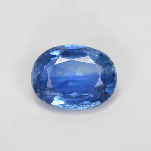 Cianite blu taglio ovale da 1,5 ct dal Nepal, dimensione 8 x 6,1mm, pietra preziosa naturale non trattati , purezza VS-SI, Cianite Ovale sfaccettato da 1 pz, durezza Mohs di 6 - 7, Photo A
