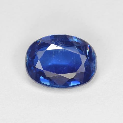 1,44 ct ovaler blauer Kyanit aus Nepal, Größe 8,1 x 6,1mm, natürlicher Edelstein, VS-SI Reinheit, 1 Stück ovaler Kyanit, Mohs-Härte von 6 - 7 , Photo A