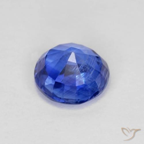 Kyanite Gemstone in 6 mm (calibrated) Size for Sale, Kyanite Stone in Deep Azure Blue Color