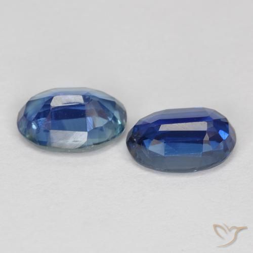 Kyanite Gemstones in 7 x 5 mm (calibrated) Size for Sale, Kyanite Stones in Deep Blue Color