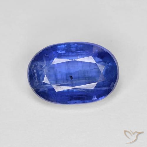 3.33 ct Blue Kyanite, 10.6 x 7.2 mm Oval Cut From Nepal, Photo A