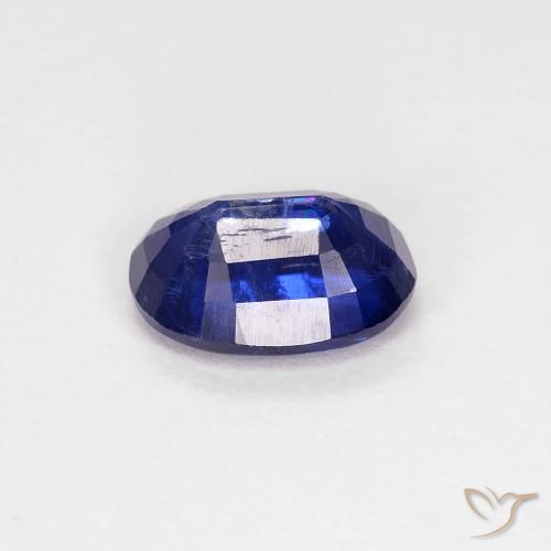 Kyanite Gemstone in 7 x 5 mm (calibrated) Size for Sale, Kyanite Stone in Intense Navy Blue Color