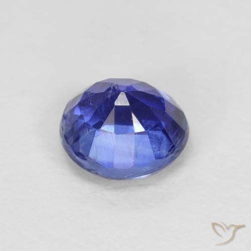 Kyanite Gemstone in 5.5 mm (calibrated) Size for Sale, Kyanite Stone in Electric Blue Color