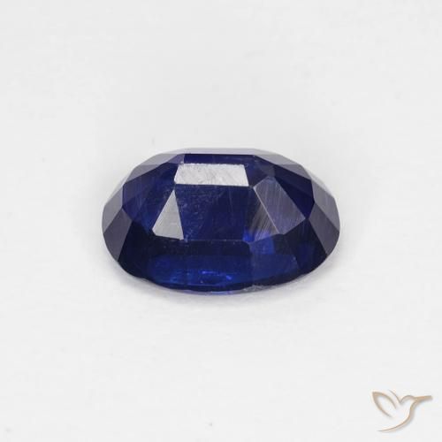 Kyanite Gemstone in 7 x 5 mm (calibrated) Size for Sale, Kyanite Stone in Intense Navy Blue Color
