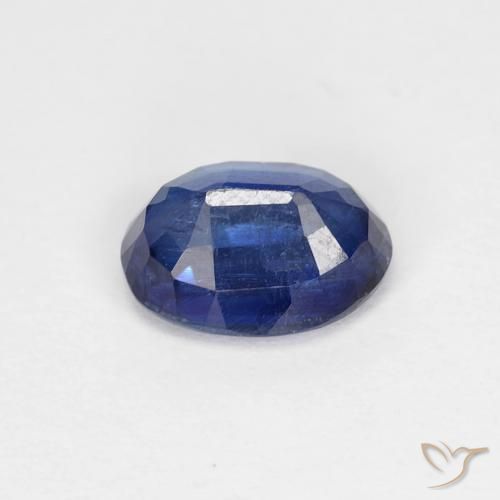 Kyanite Gemstone in 7 x 5 mm (calibrated) Size for Sale, Kyanite Stone in Navy Blue Color