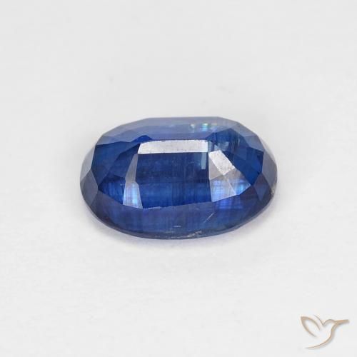 Kyanite Gemstone in 7 x 5 mm (calibrated) Size for Sale, Kyanite Stone in Deep Blue Color