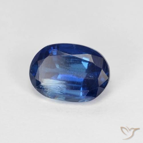 1.15 ct Blue Kyanite Stone, Natural Kyanite in Oval Facet Shape for Sale