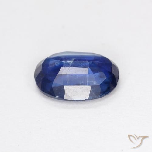 Kyanite Gemstone in 7 x 5 mm (calibrated) Size for Sale, Kyanite Stone in Dark Blue Color
