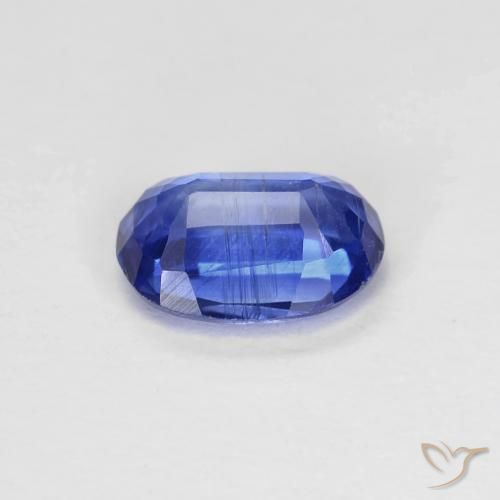 Kyanite Gemstone in 7 x 5 mm (calibrated) Size for Sale, Kyanite Stone in Deep Azure Blue Color